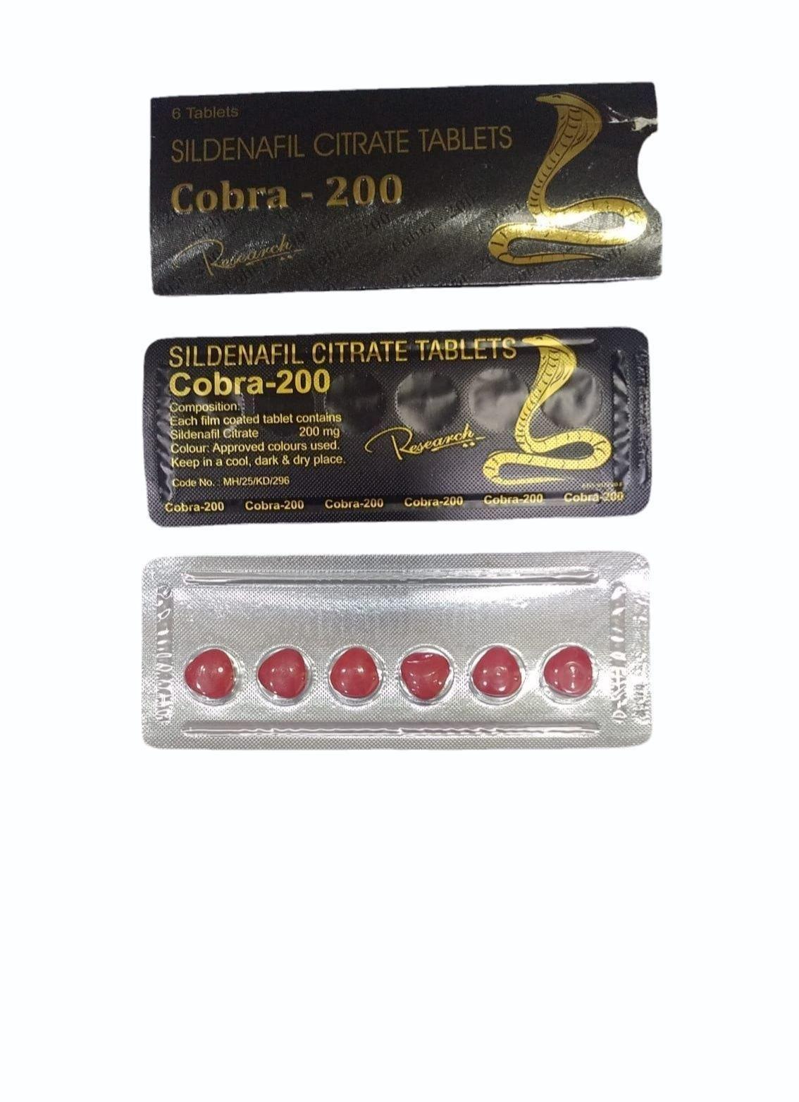 Cobra 200 Mg - Vegapills