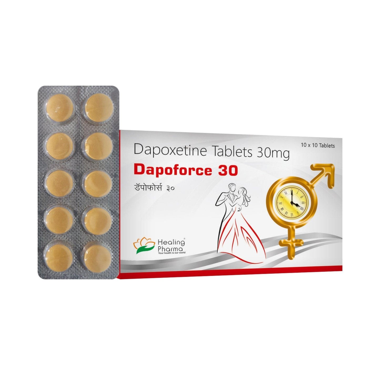 Dapoforce 30 Mg - Vegapills