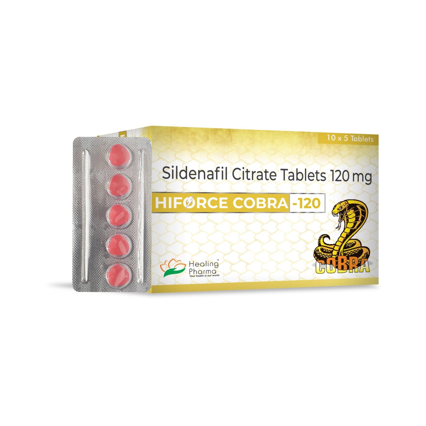 Hiforce Cobra 120 Mg - Vegapills